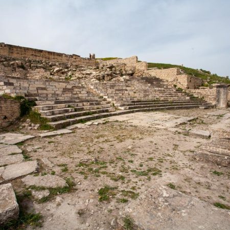 Tunisia, Dougga -  Roman Auditorium