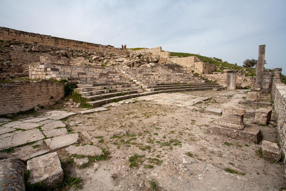 Tunisia, Dougga –  Roman Auditorium High-Quality Images & Videos The MCA Collection