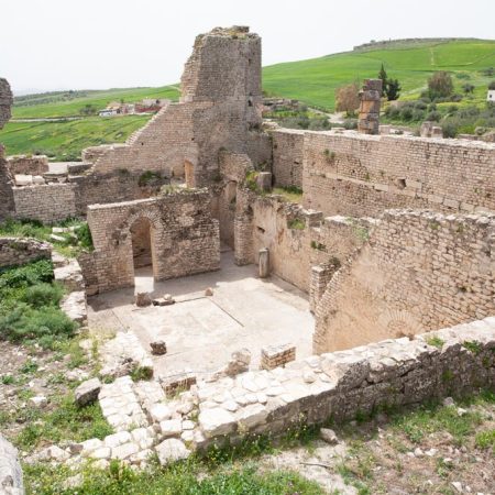 Tunisia, Dougga - Baths of Ain Doura