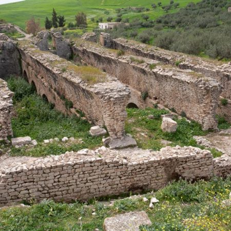 Tunisia, Dougga -  Cisterns