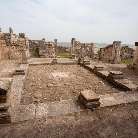 Tunisia, Dougga - House of Dyonysus and Ulysses