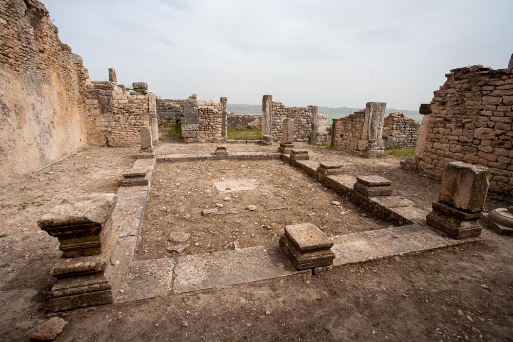 Tunisia, Dougga – House of Dyonysus and Ulysses High-Quality Images & Videos The MCA Collection