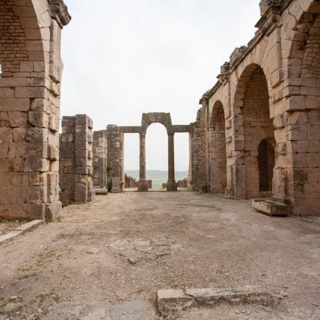 Tunisia, Dougga - Licinian Baths