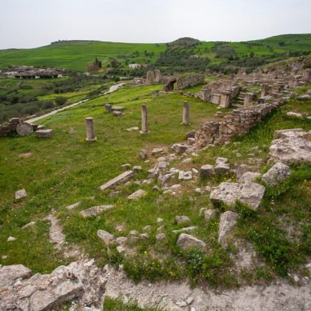 Tunisia, Dougga – Sanctuary of Minerva Tunisia, Dougga - Sanctuary of Minerva