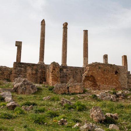 Tunisia, Dougga - Temple of Baal-Saturn