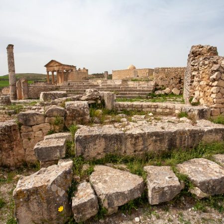 Tunisia, Dougga - Temple of Concordia