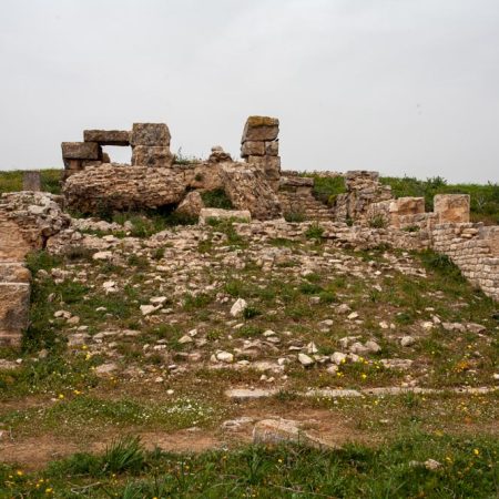 Tunisia, Dougga - Temple of Minerva
