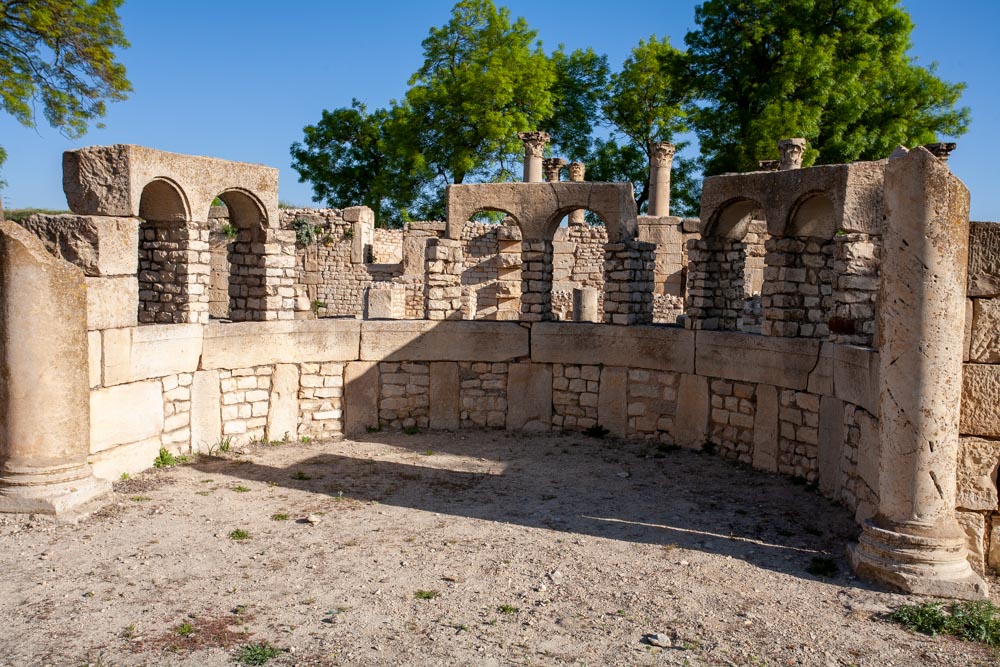 Tunisia, Makthar (Mactaris), Monument with troughs High-Quality Images & Videos The MCA Collection