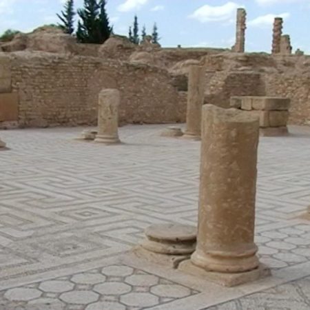 Tunisia, Sbeitla (Sufetula) -  Palaestra