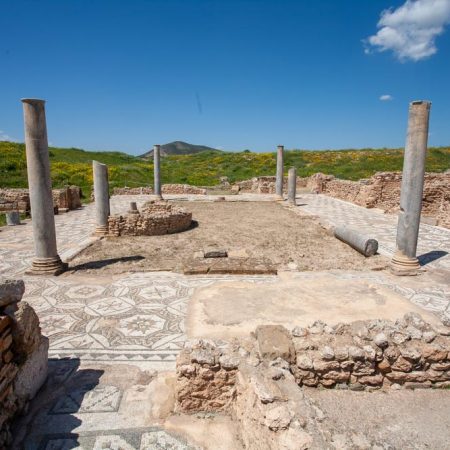 Tunisia, Thuburbo Majus -  House of Neptune