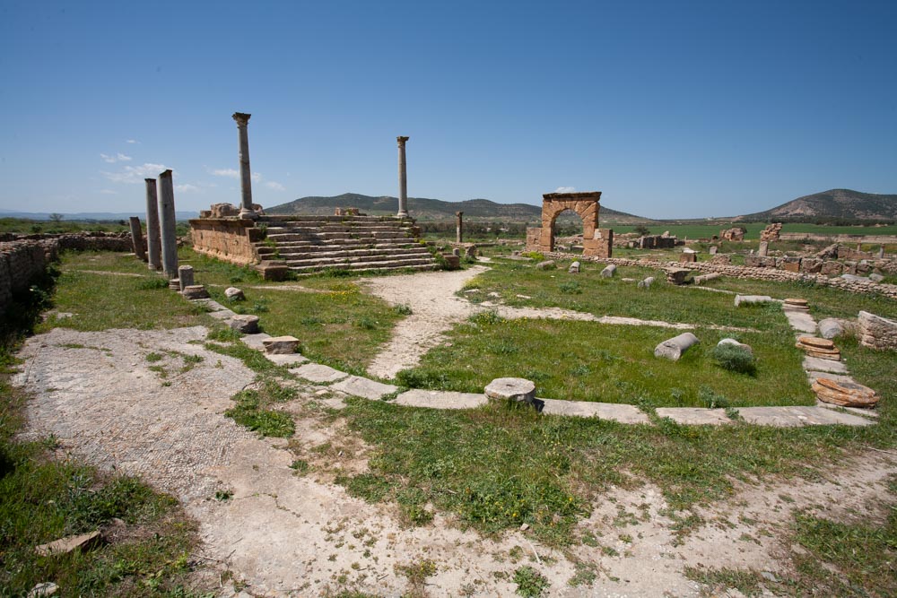 Tunisia, Thuburbo Majus – Temple of Baalat High-Quality Images & Videos The MCA Collection